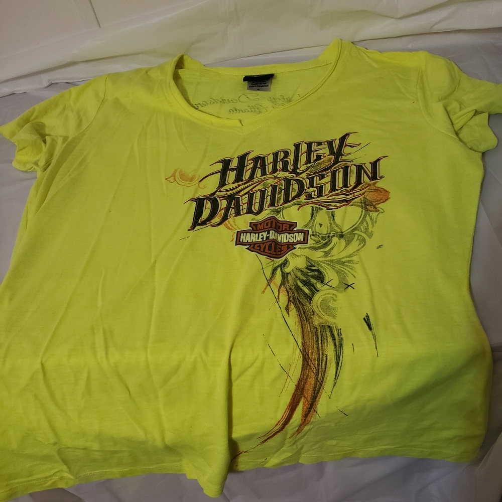 Women's XL Harley-Davidson short sleeve t-shirt